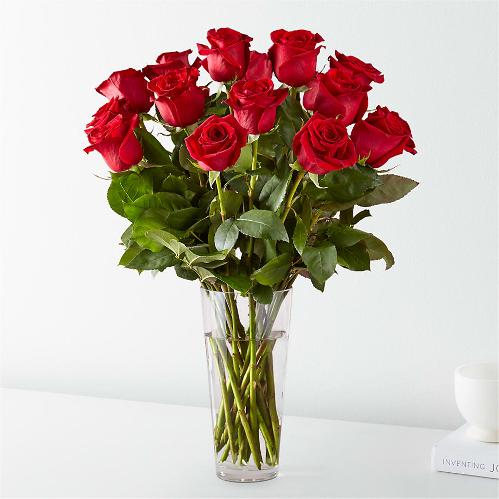 Long Stem Red Rose Bouquet – Foryouflower.com, Tontitown AR