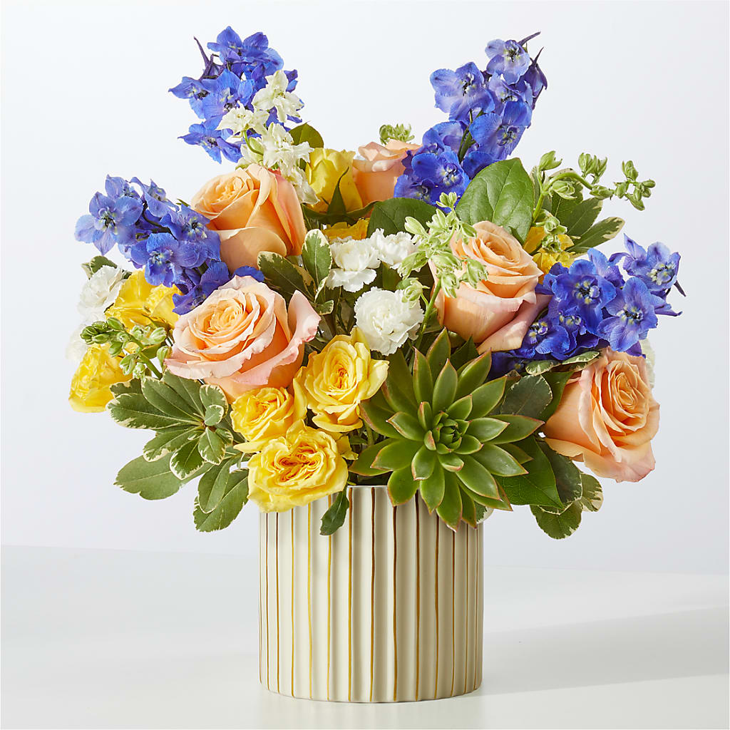 Cobalt Reverie Bouquet – Foryouflower.com, Tontitown AR