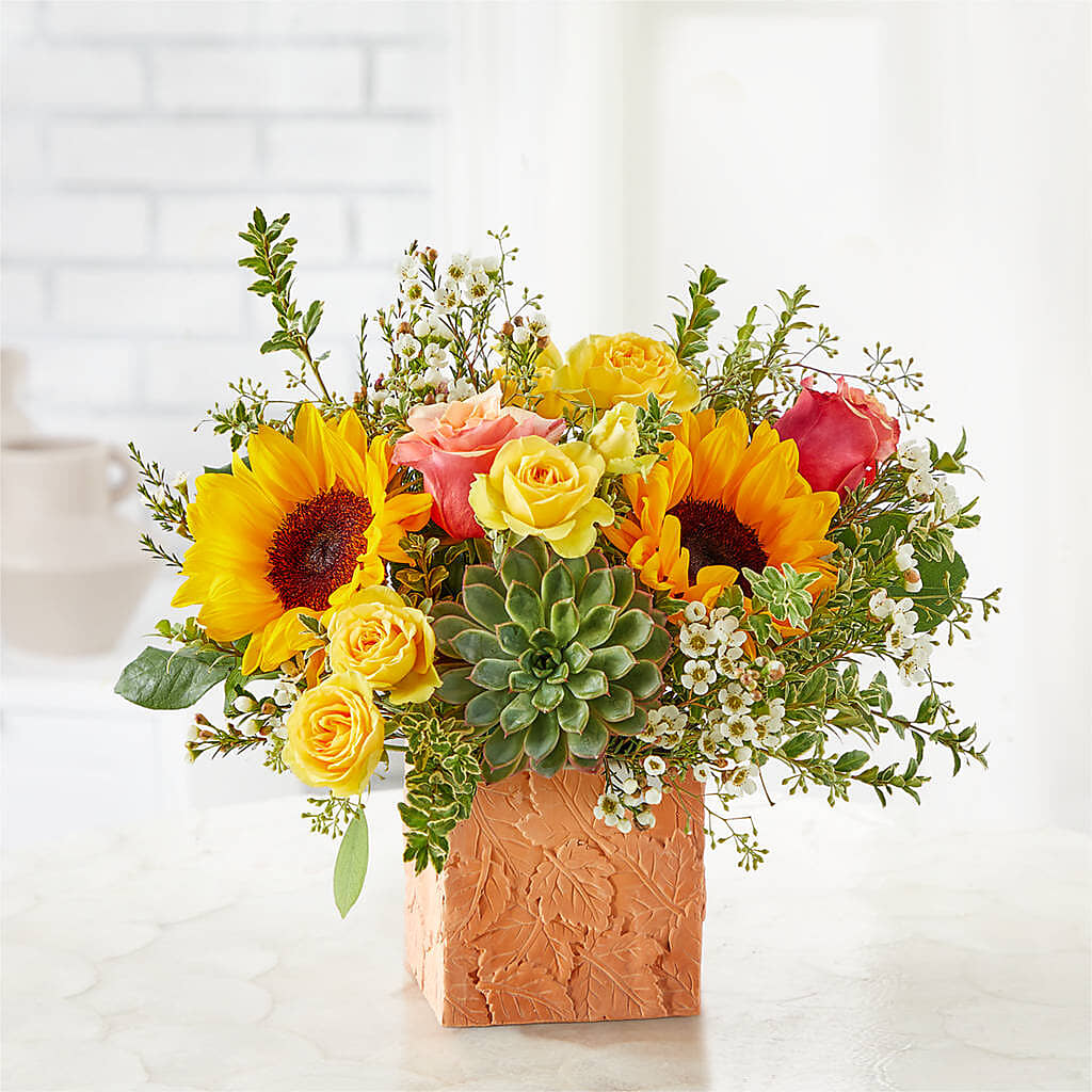 Sunflower Season Bouquet – Foryouflower.com, Tontitown AR