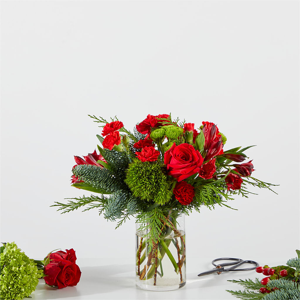 Merry Moment Bouquet – A Florist Original – Foryouflower.com, Tontitown AR