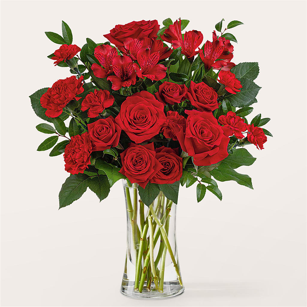 Brilliant Ruby Bouquet – Foryouflower.com, Tontitown AR