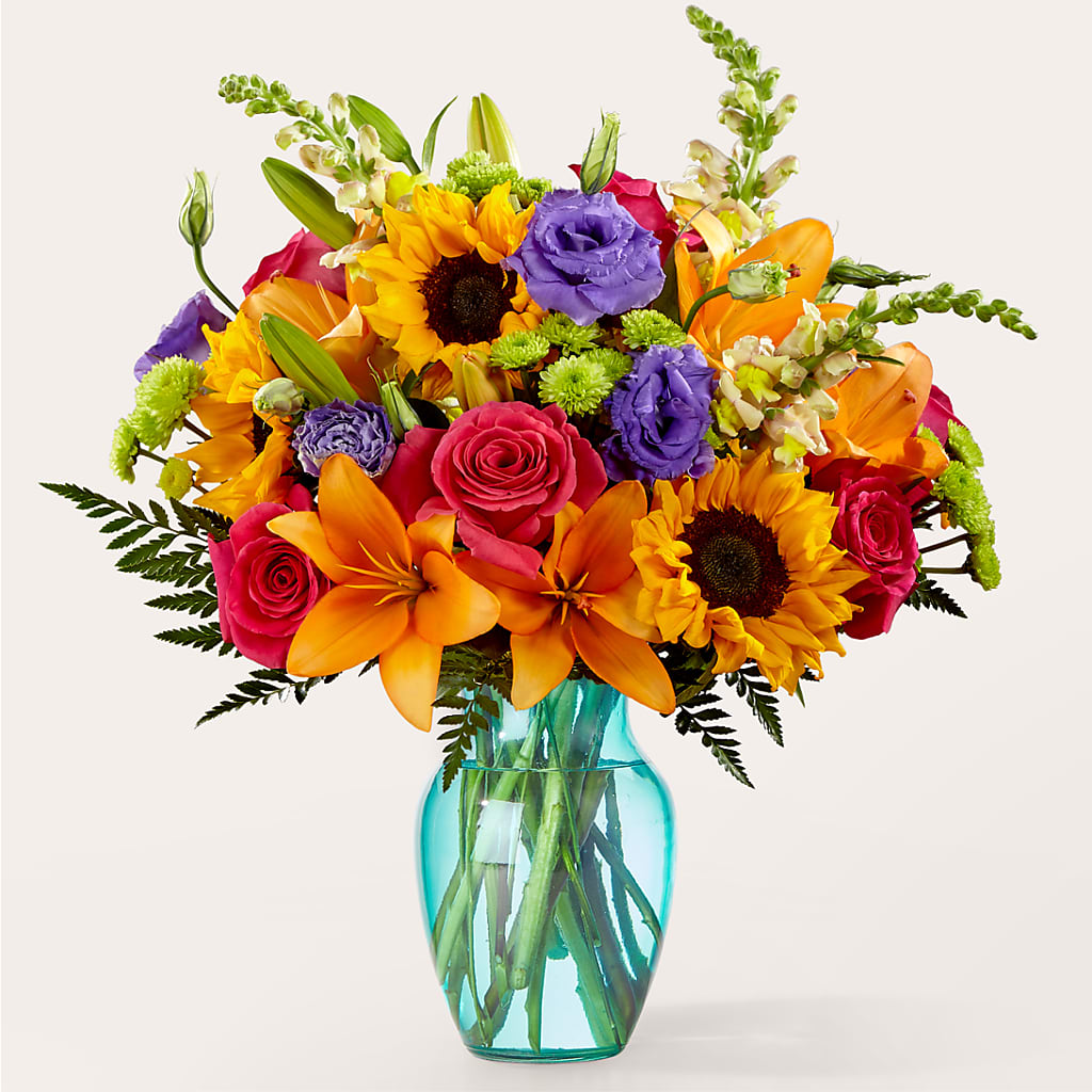Double Rainbow Bouquet – Foryouflower.com, Tontitown AR