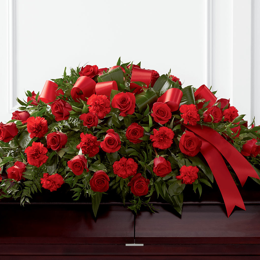 Tribute of Life Casket Spray – Foryouflower.com, Tontitown AR