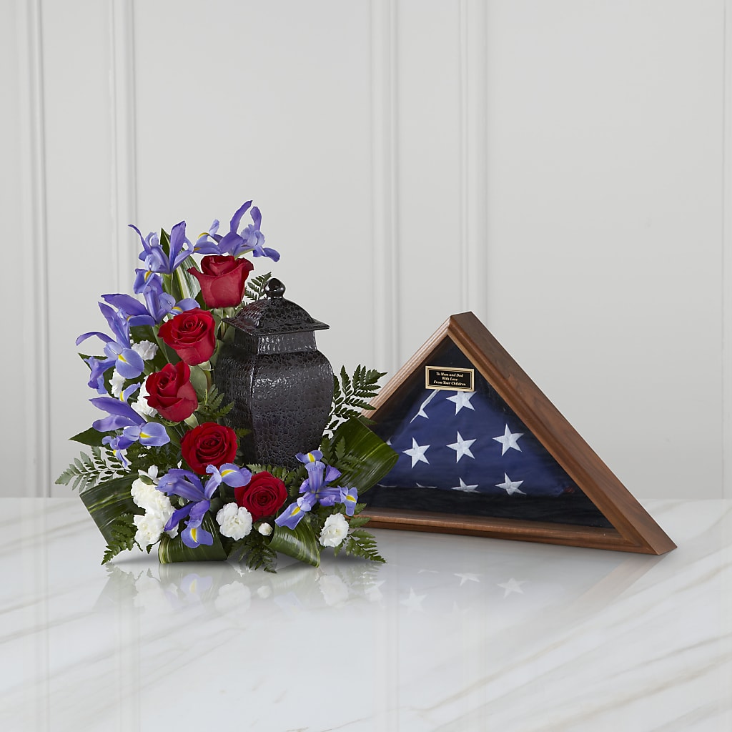 Patriotic Tribute Arrangement – Foryouflower.com, Tontitown AR