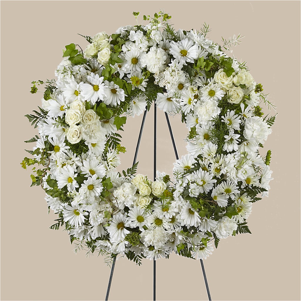Faithful Wishes Wreath – Foryouflower.com, Tontitown AR