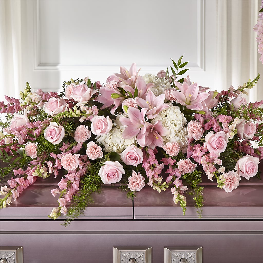 Life & Remembrance Casket Spray – Foryouflower.com, Tontitown AR