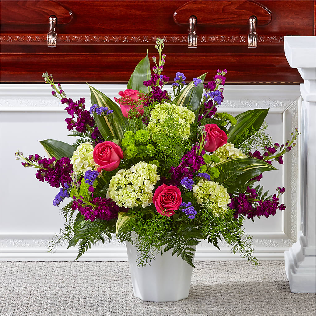 Beautiful Horizons Floor Basket – Foryouflower.com, Tontitown AR