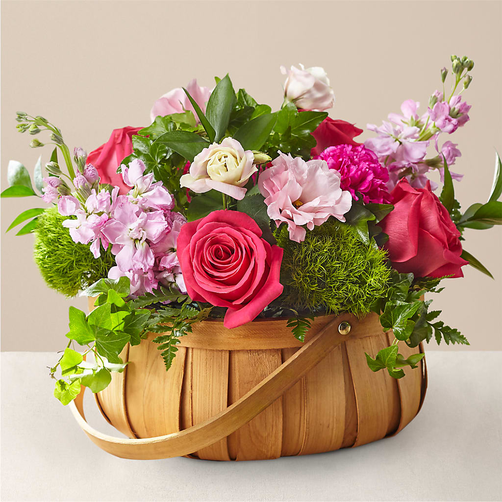 Radiance in Bloom Basket – Foryouflower.com, Tontitown AR