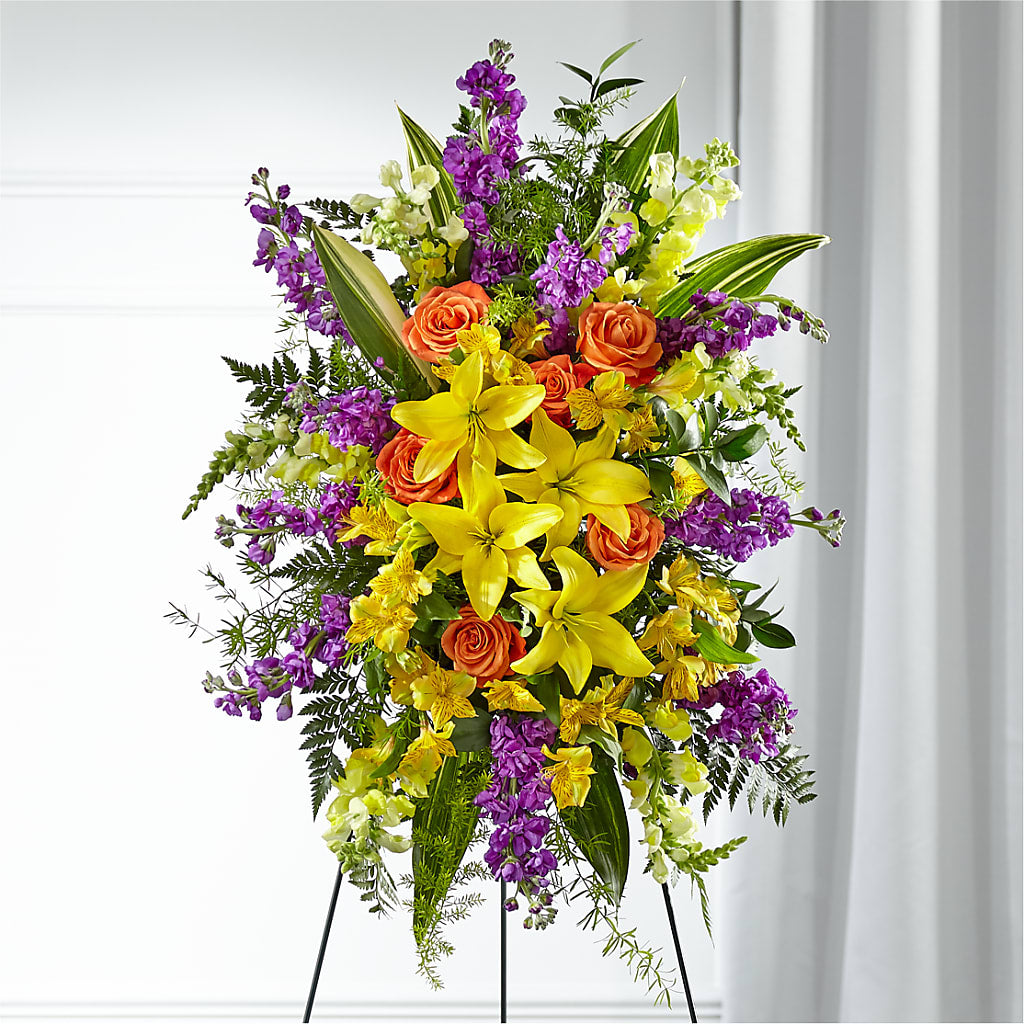 Thoughtful Prayers Standing Spray – Foryouflower.com, Tontitown AR