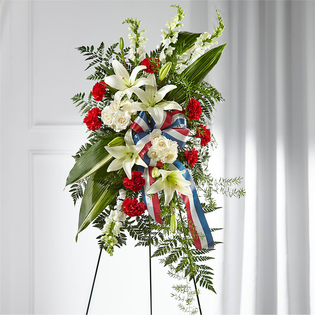 Stars of Life Standing Spray – Foryouflower.com, Tontitown AR