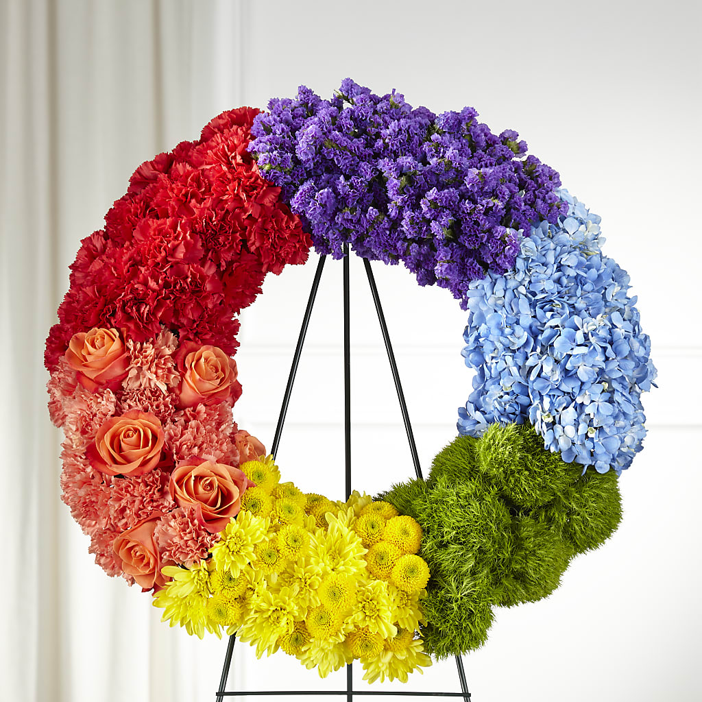 Circle of Love Wreath – Foryouflower.com, Tontitown AR