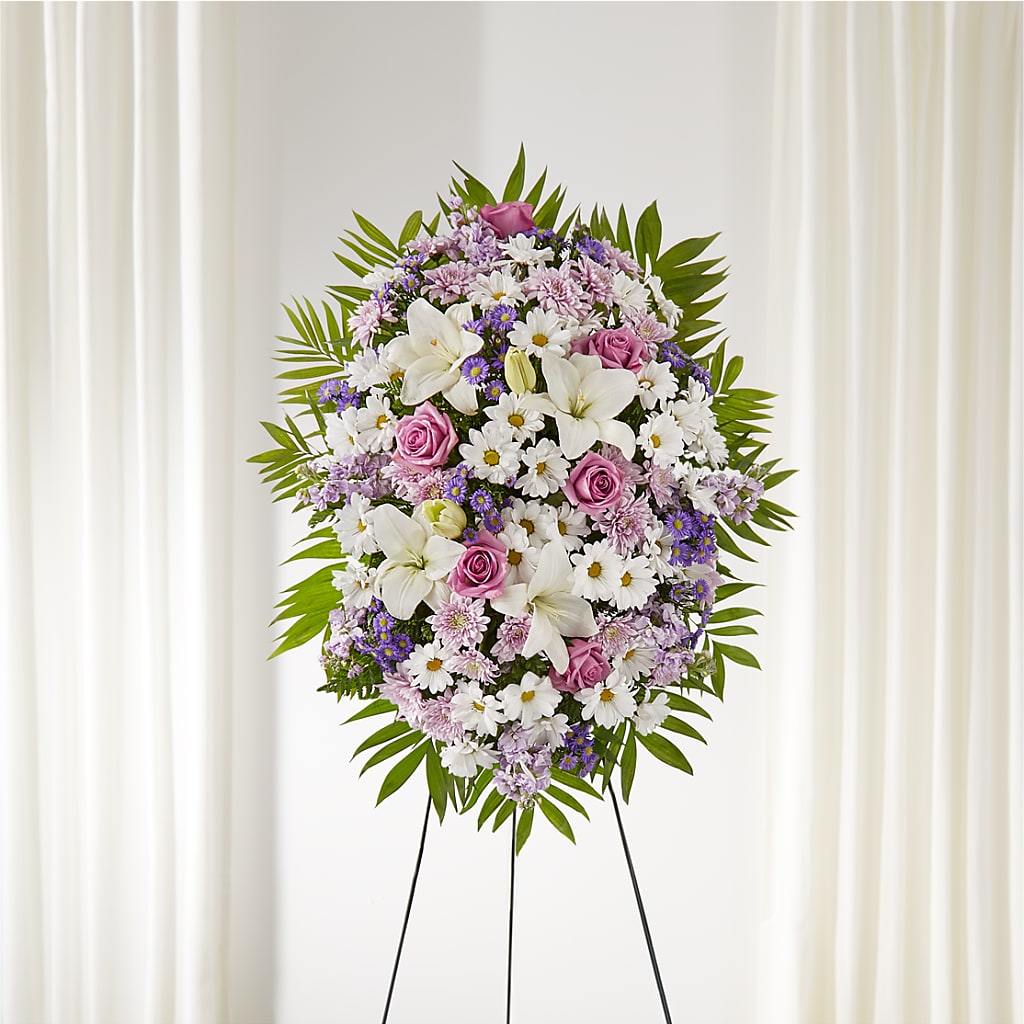 Surrounded by Love Standing Spray – Foryouflower.com, Tontitown AR