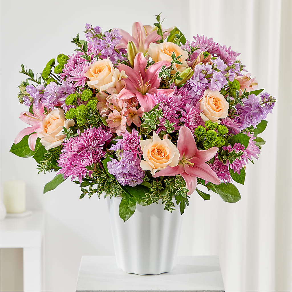 Supportive Embrace Tabletop Basket – Foryouflower.com, Tontitown AR