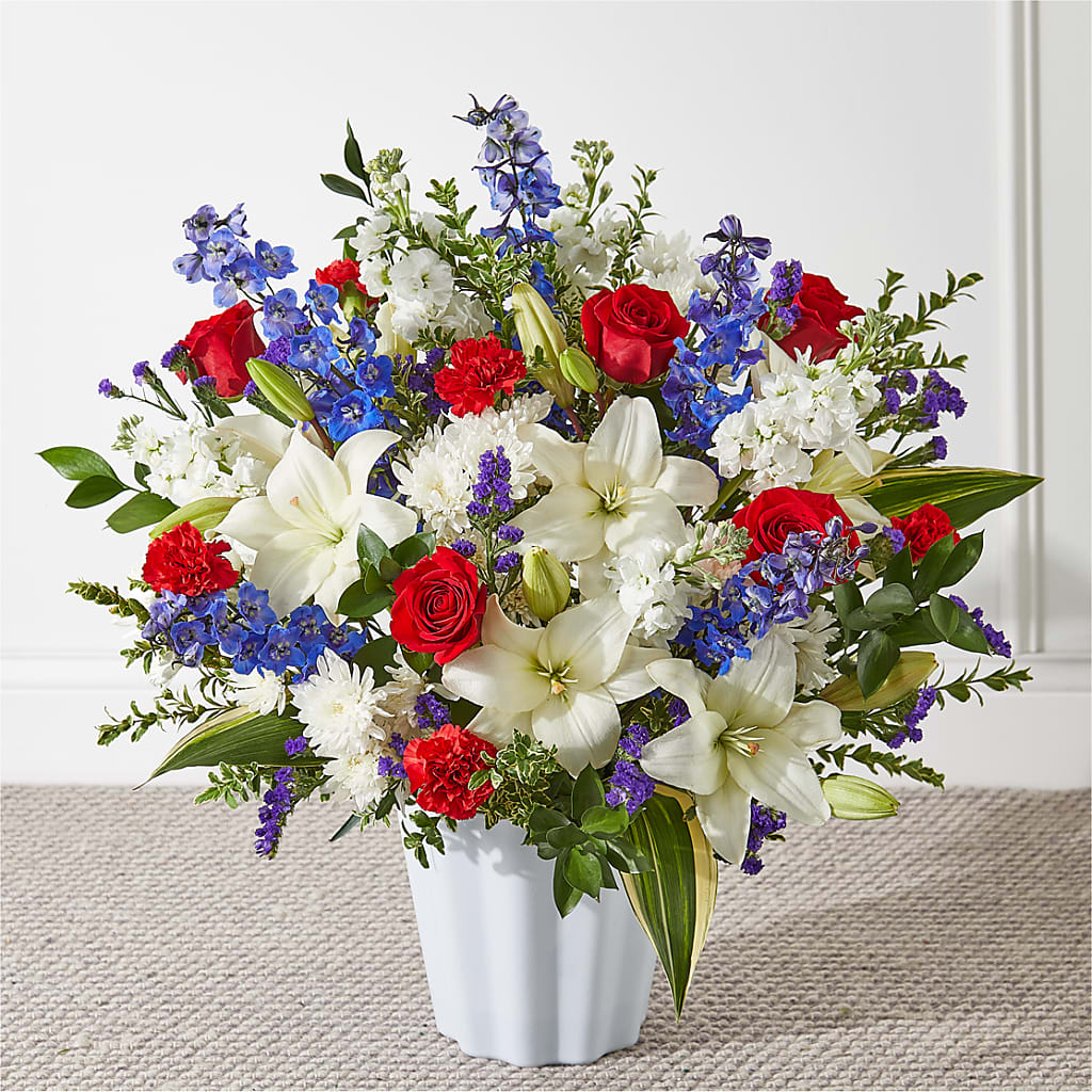 Consoled Floor Basket – Foryouflower.com, Tontitown AR