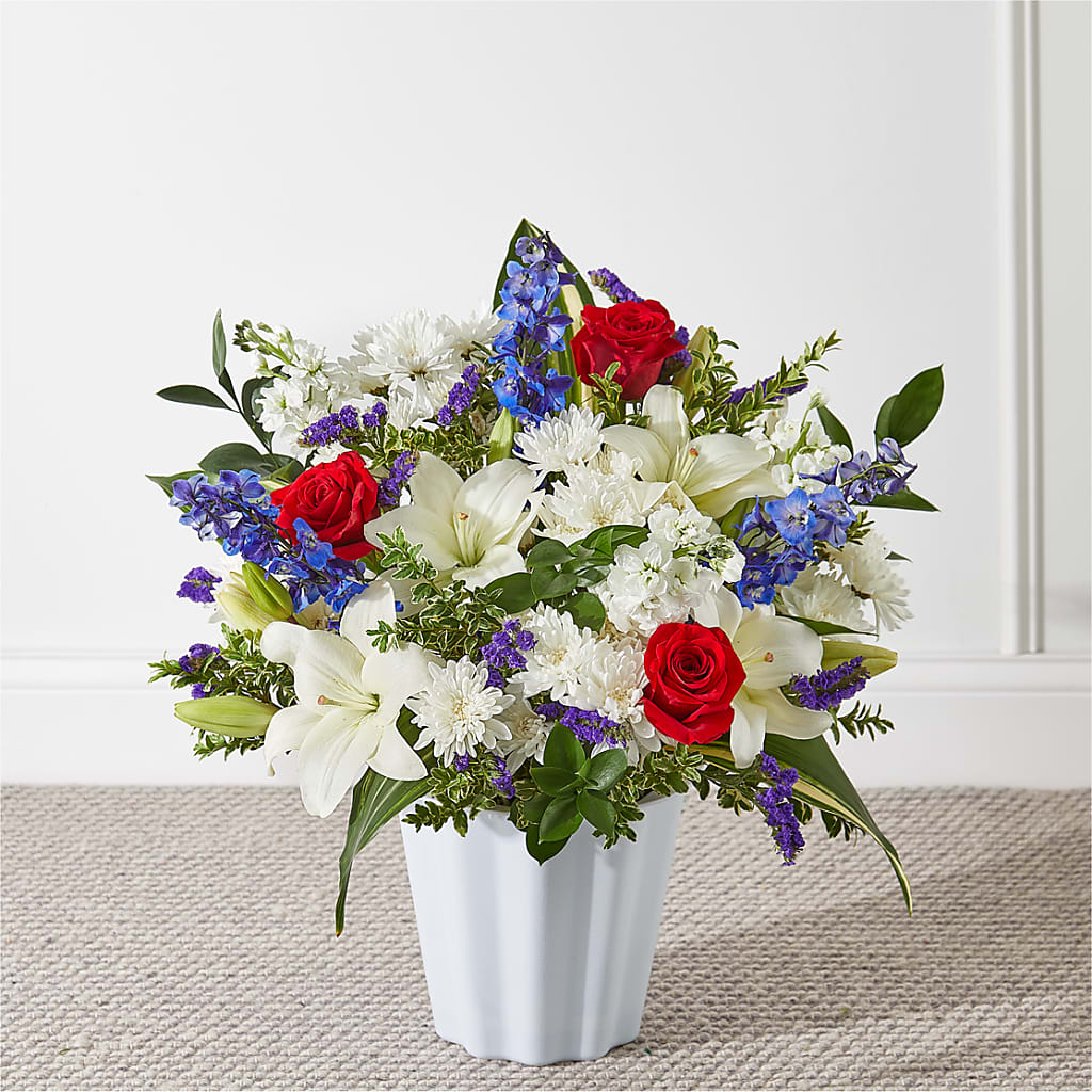 Consoled Floor Basket – Foryouflower.com, Tontitown AR