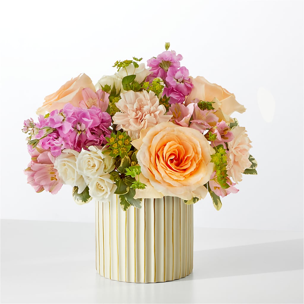 Paradise Bouquet with Ivory Vase – Foryouflower.com, Tontitown AR