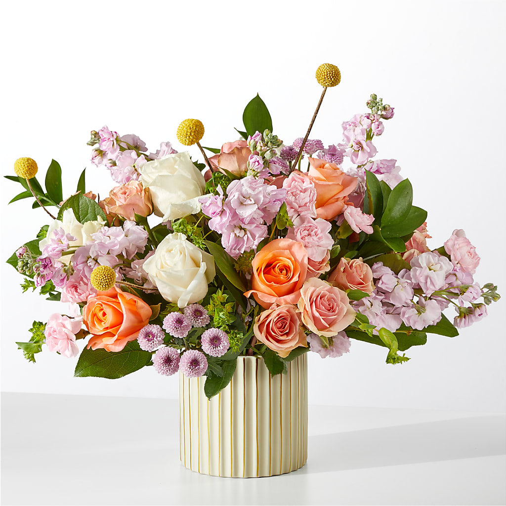 French Market Bouquet with Ivory Vase – Foryouflower.com, Tontitown AR