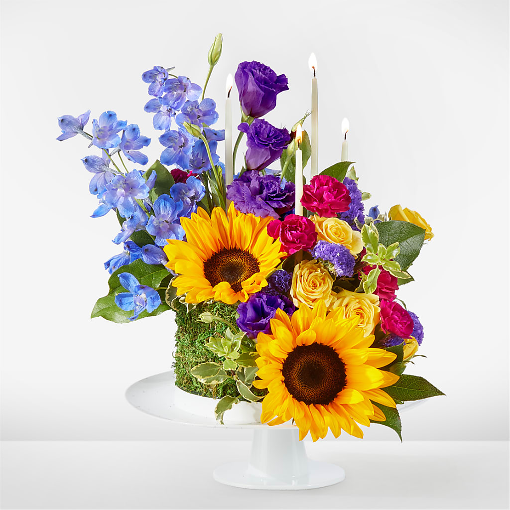 Star of the Day Floral Cake – Foryouflower.com, Tontitown AR