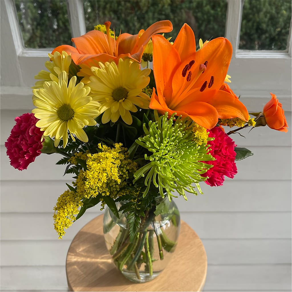 Bold & Bright – A Florist Original –  Foryouflower.com, Tontitown AR