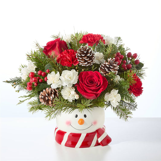 Jolly Snowman Bouquet –  Foryouflower.com, Tontitown AR