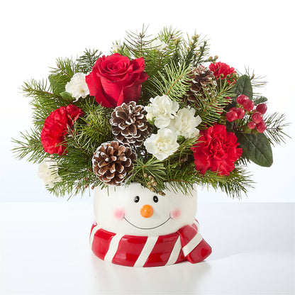Jolly Snowman Bouquet –  Foryouflower.com, Tontitown AR