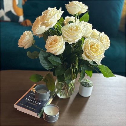 Long Stem Yellow Rose Bouquet –  Foryouflower.com, Tontitown AR