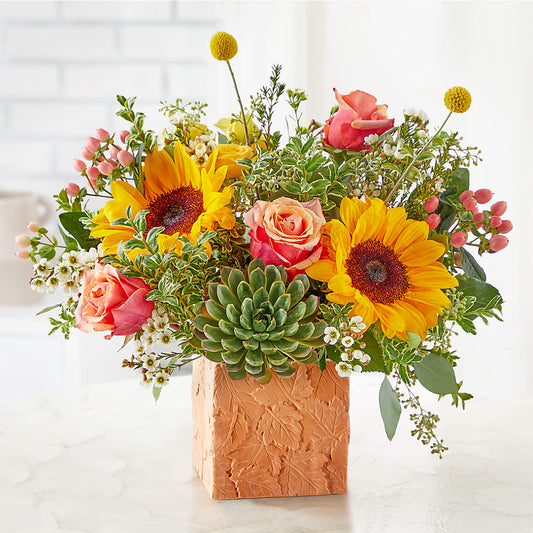Sunflower Season Bouquet –  Foryouflower.com, Tontitown AR