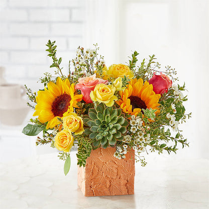 Sunflower Season Bouquet –  Foryouflower.com, Tontitown AR