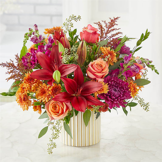 Burgundy Landscape Bouquet –  Foryouflower.com, Tontitown AR