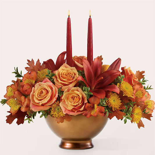 Harvest Table Centerpiece –  Foryouflower.com, Tontitown AR