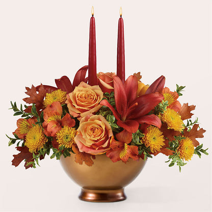 Harvest Table Centerpiece –  Foryouflower.com, Tontitown AR