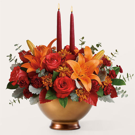 Fruits of Fall Centerpiece –  Foryouflower.com, Tontitown AR
