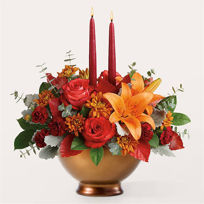 Fruits of Fall Centerpiece –  Foryouflower.com, Tontitown AR