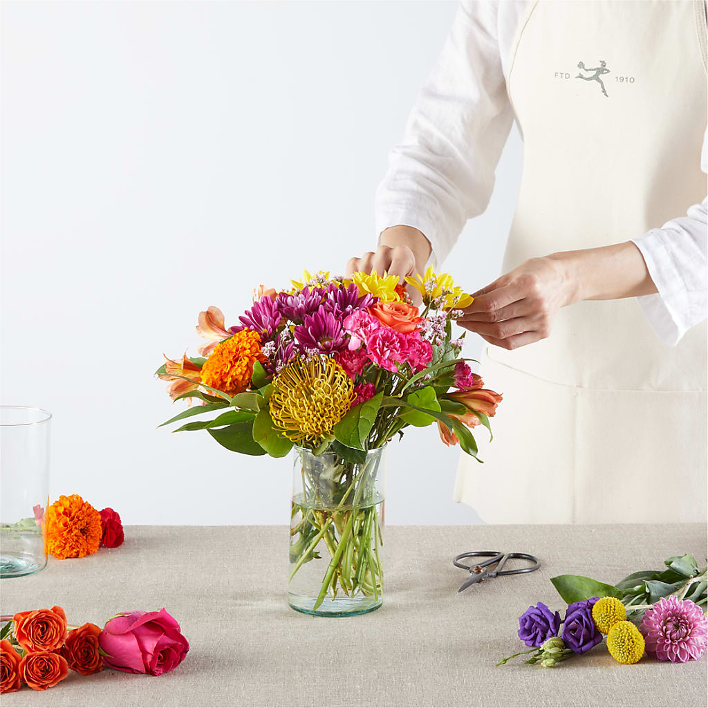 Feast of Color – A Florist Original –  Foryouflower.com, Tontitown AR