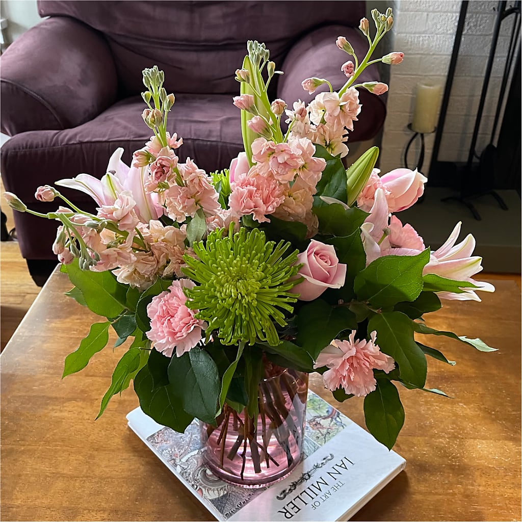 Pretty in Pink Bouquet –  Foryouflower.com, Tontitown AR