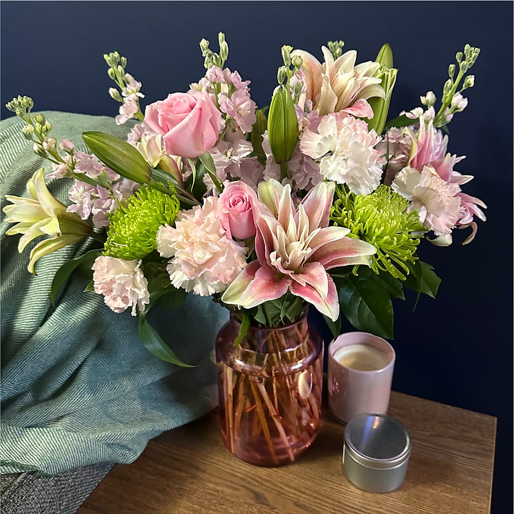 Pretty in Pink Bouquet –  Foryouflower.com, Tontitown AR