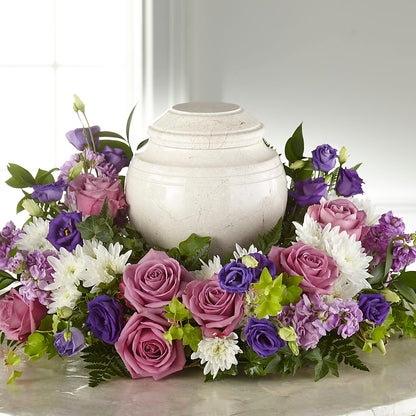 Blooming Sympathy Cremation Adornment –  Foryouflower.com, Tontitown AR