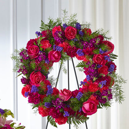 Calming Colors Wreath –  Foryouflower.com, Tontitown AR