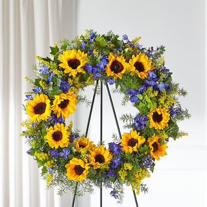Bright Rays Wreath –  Foryouflower.com, Tontitown AR