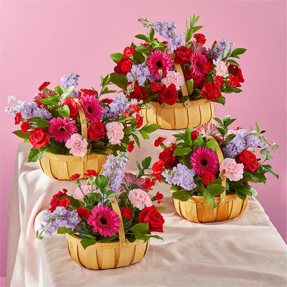 Pink Picnic Basket –  Foryouflower.com, Tontitown AR