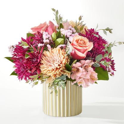Berry Cobbler Bouquet with Ivory Vase –  Foryouflower.com, Tontitown AR