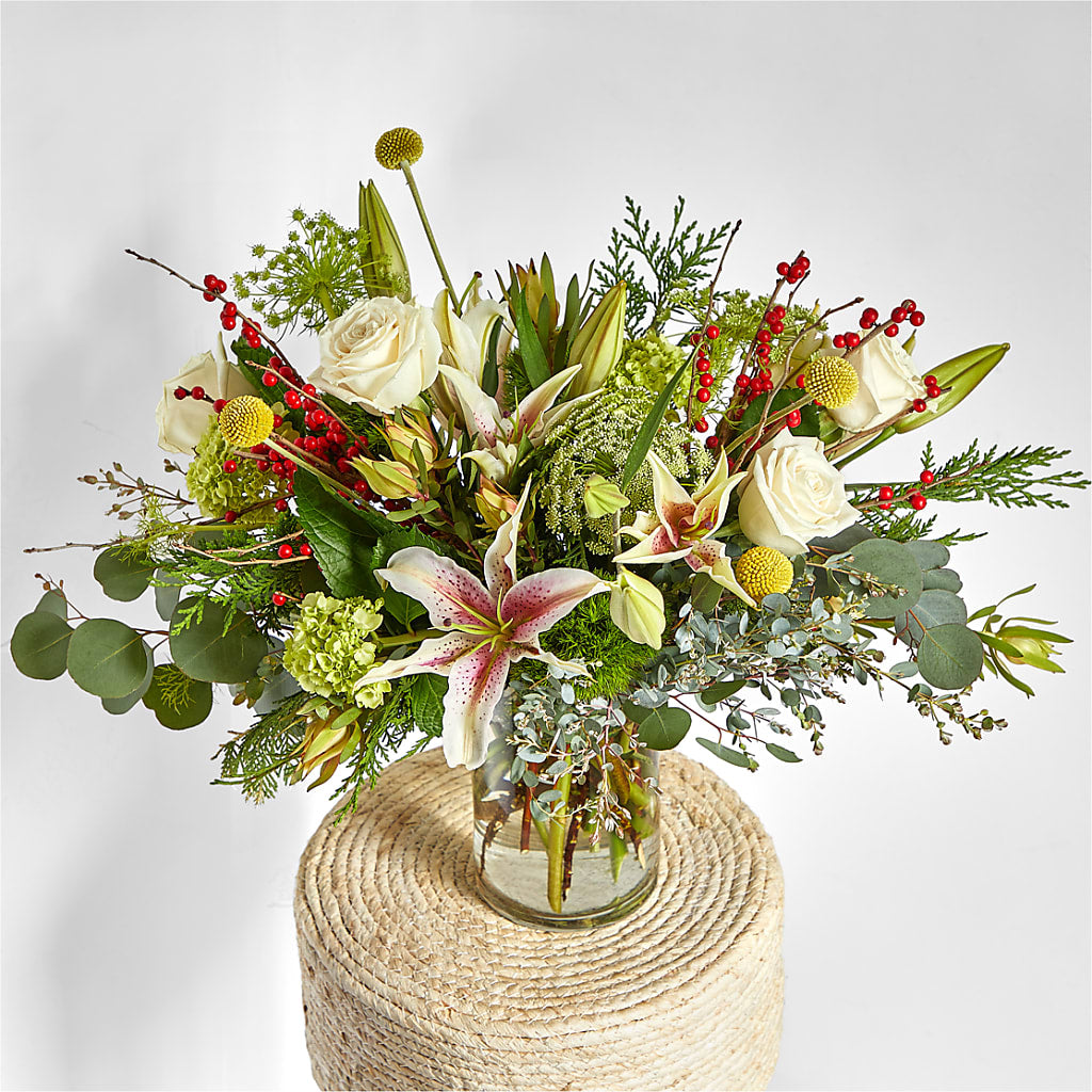 Berry & Bright Bouquet –  Foryouflower.com, Tontitown AR