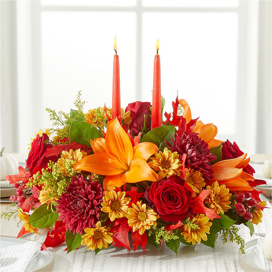 Autumn's Embrace Centerpiece –  Foryouflower.com, Tontitown AR